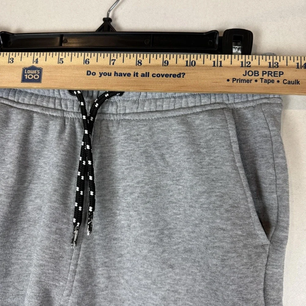 Hype. Pants Teens Small Gray Fleece Cargo Jogger Elastic‎ Waist Pockets